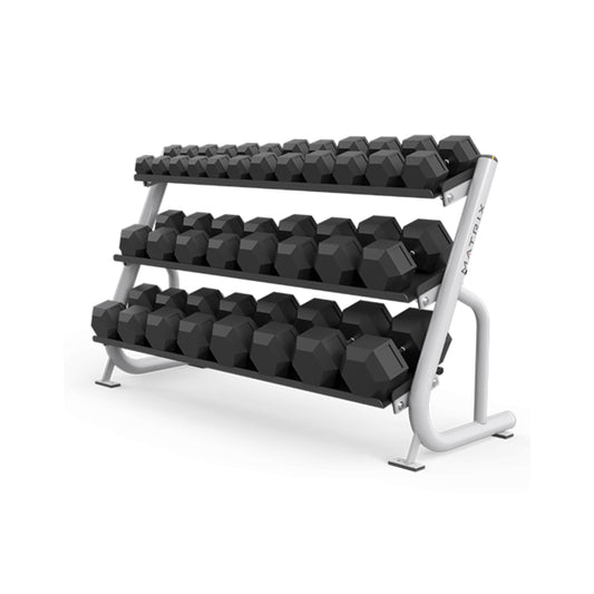 Matrix 3-Tier Dumbbell Rack – 6FT