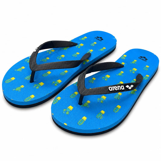 Arena Cactus Flip Flops – Blue