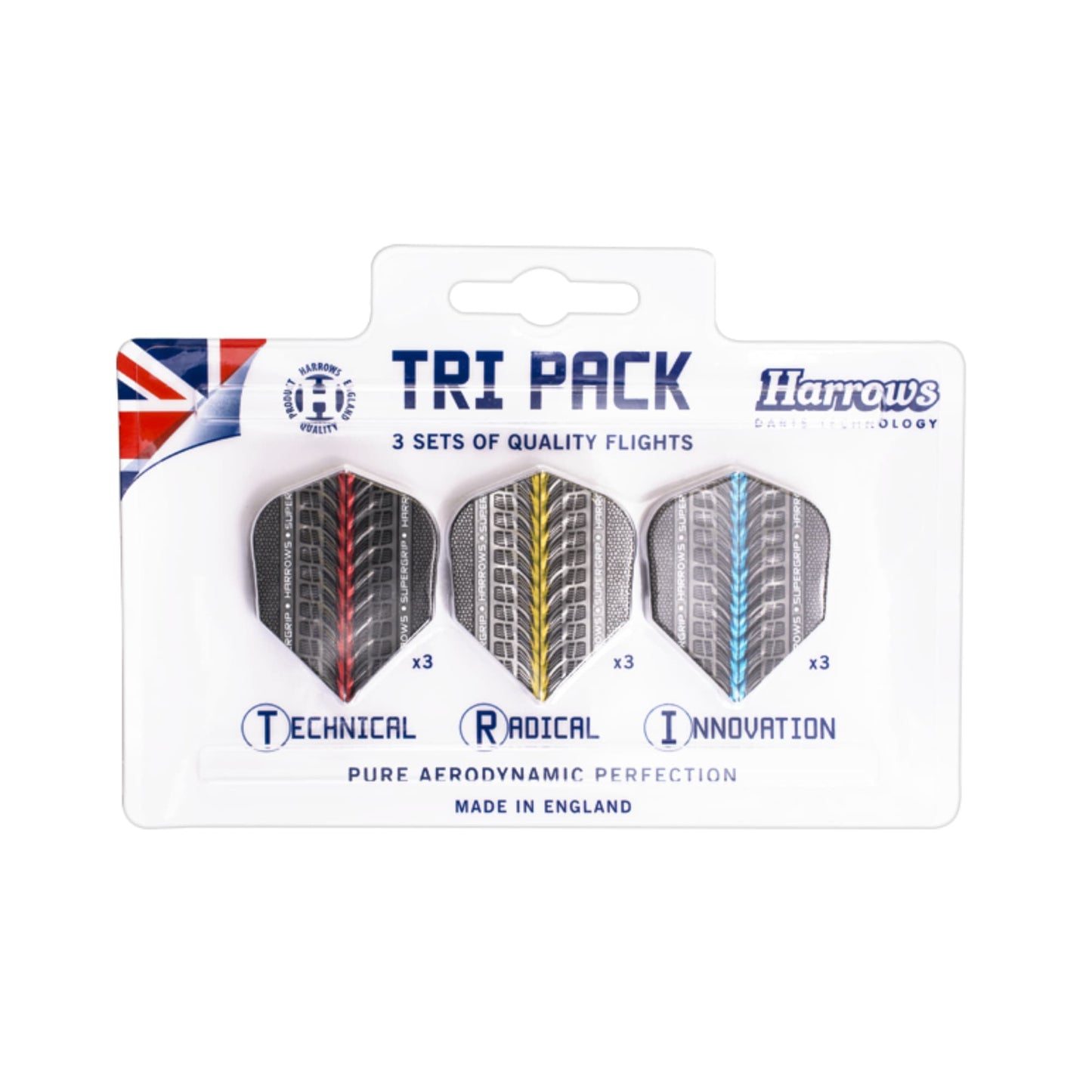 Harrows Darts Tri-Pack Flights