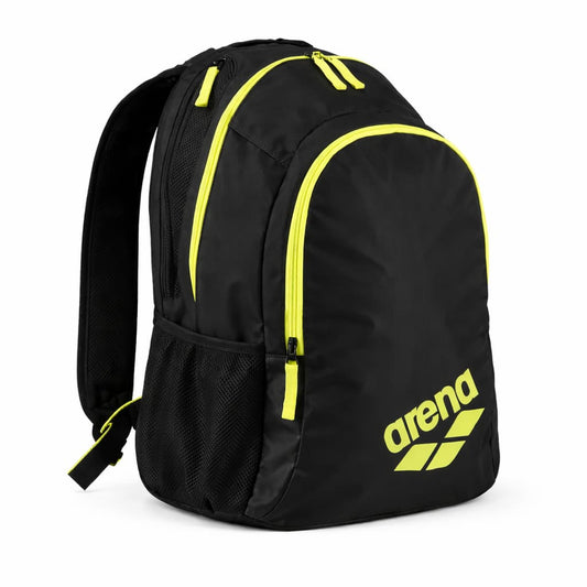 Arena Spiky Backpack Black Fluo