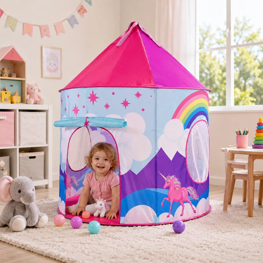 Unicorn Play Tent Kids Indoor Play Tent