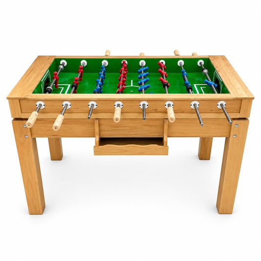 Zayn Soccer Table Baby Foot – Green Playing Surface