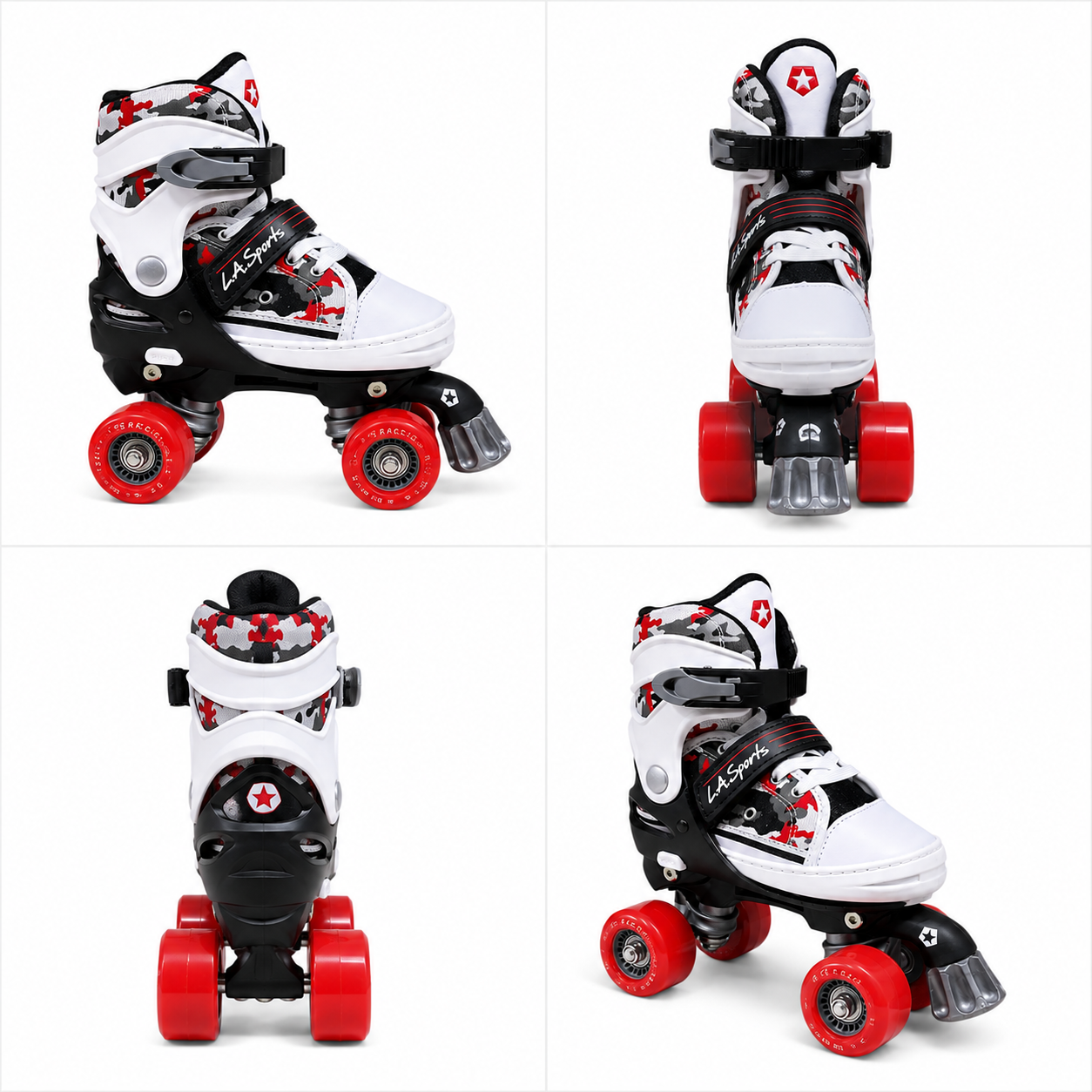 Rollers (Quad) – L.A. Sports Red Kids