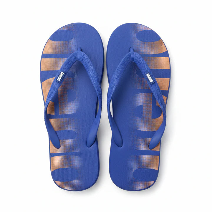 Arena Flip Flops – Royal Blue & Orange
