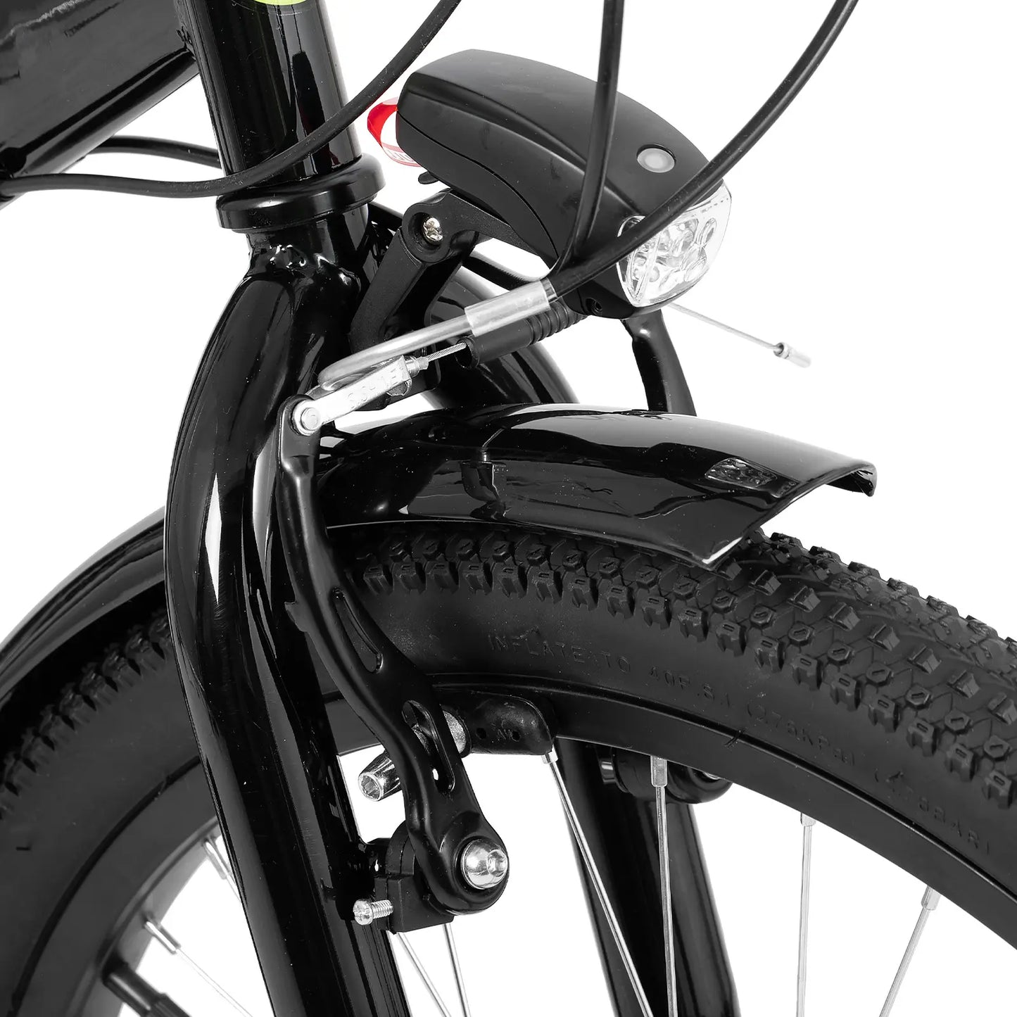 Hiland Sentry+ 20” Kids Mountain Bike – Black
