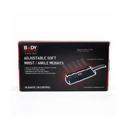 Body Sculpture Adjustable Wrist / Ankle Weights 2.3KG Pair