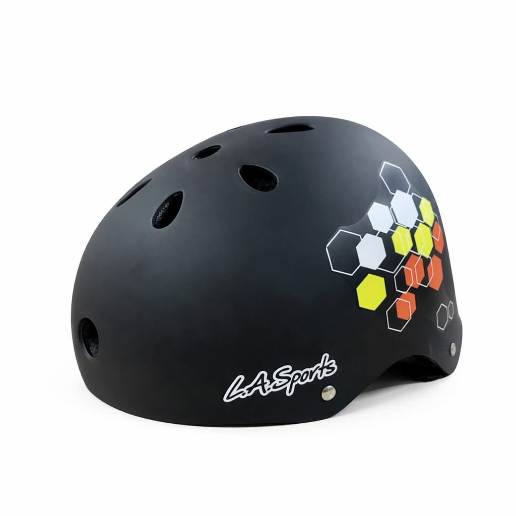 Inline Skate Helmet – LA Sports Black