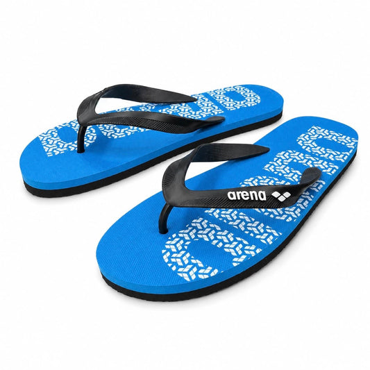 Arena Flip Flops – Sky Blue & Black