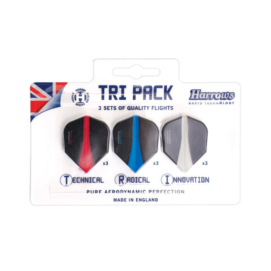 Harrows Darts Tri-Pack Flights