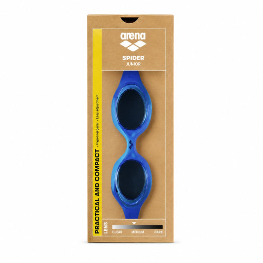 Arena Training Goggles Spider Junior Medium Blue