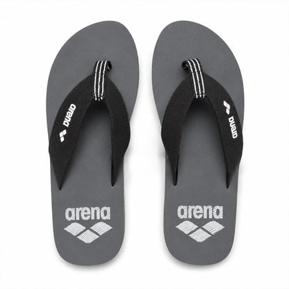 Arena Flip Flops – Grey & Black
