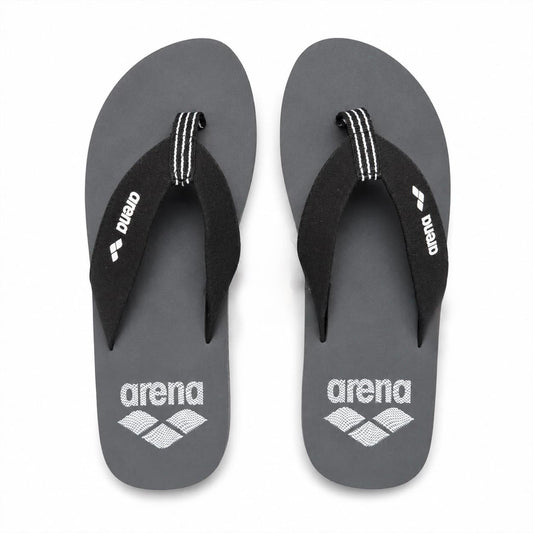 Arena Flip Flops – Grey & Black