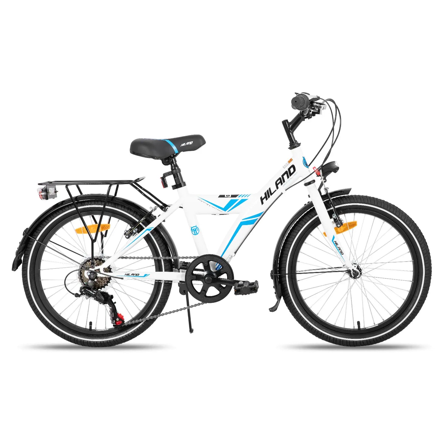 Hiland Sentry+ 20” Kids Mountain Bike – White