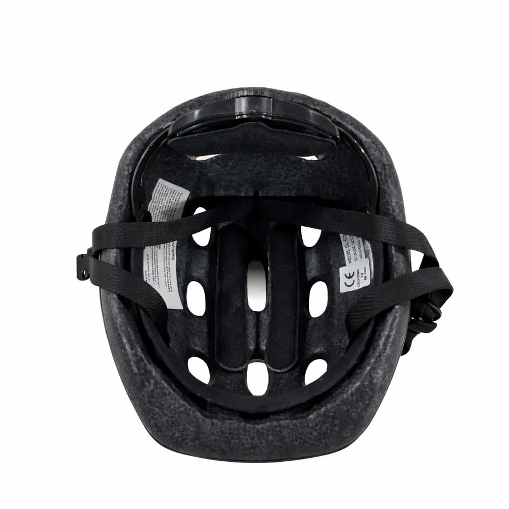 Junior Bike Helmet – Yellow Flower Design