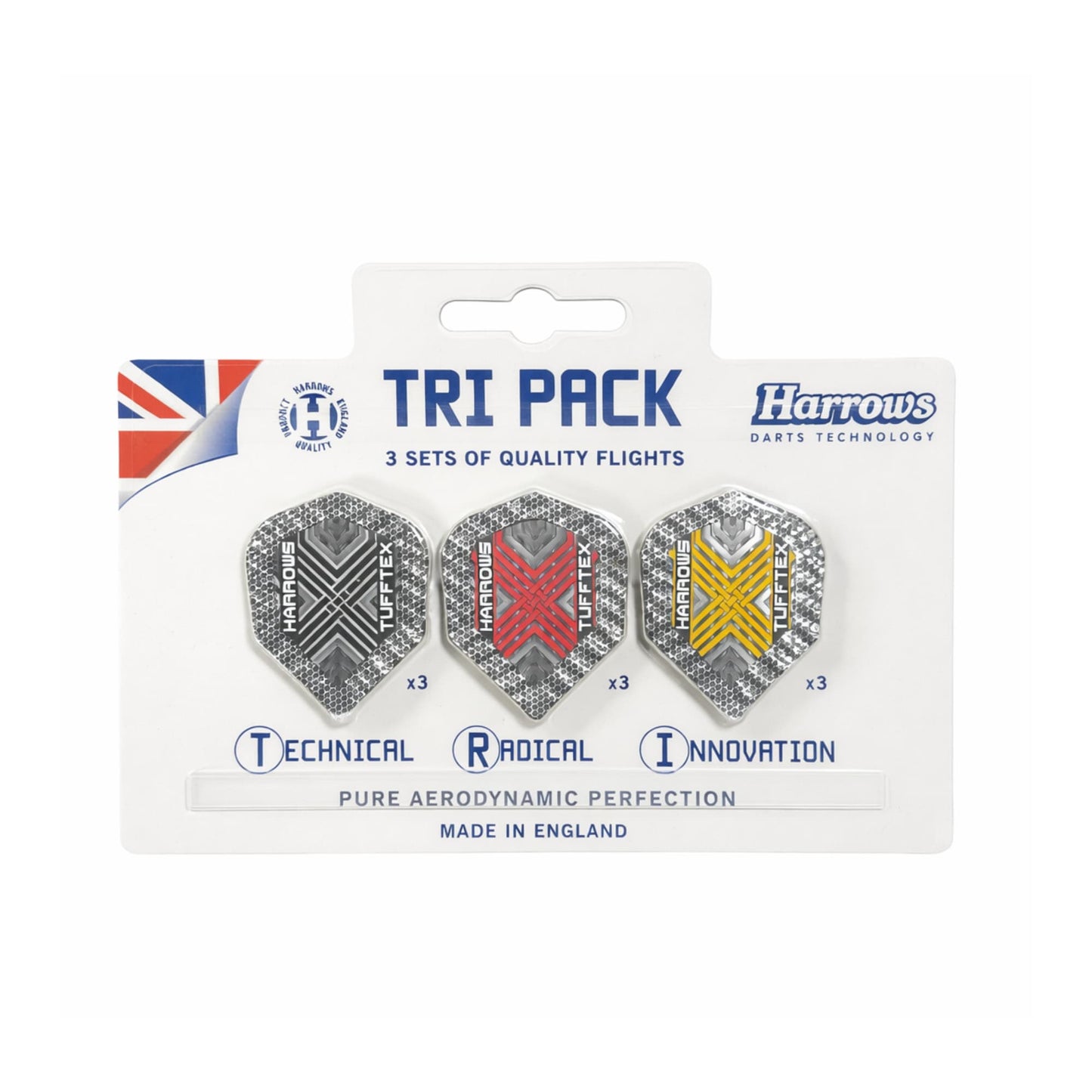 Harrows Darts Tri-Pack Flights
