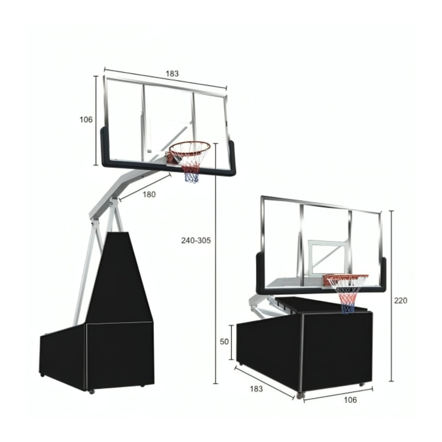 Official Basketball Hoop