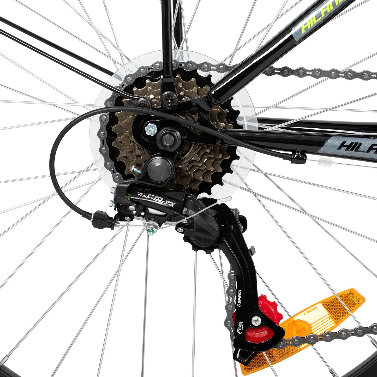 Hiland Sentry+ 20” Kids Mountain Bike – Black