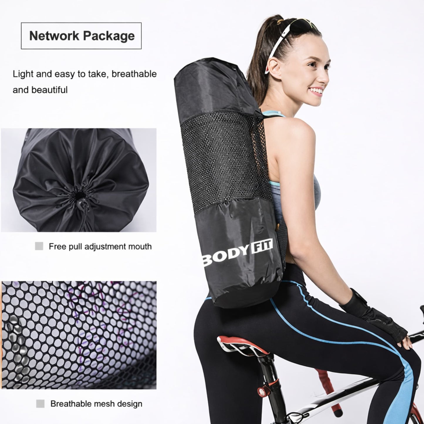 BodyFit Professional Yoga Mat 8mm