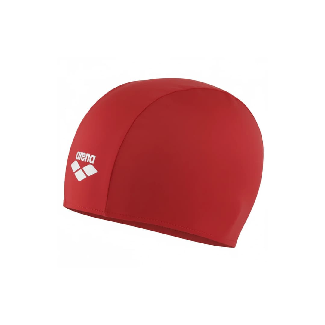 Arena Polyester Swim Cap – Red