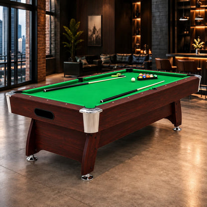 Billiard Table Classic 8 FT MDF – Green Cloth