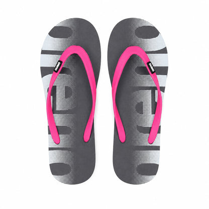 Arena Flip Flops – Black & Pink