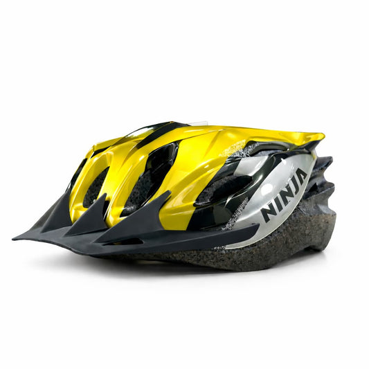 Ninja Bike Helmet – Yellow