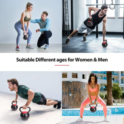 Bodyfit 18 KG Adjustable Kettlebell