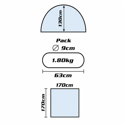 Swivel Sun Tent UV Protection Shelter