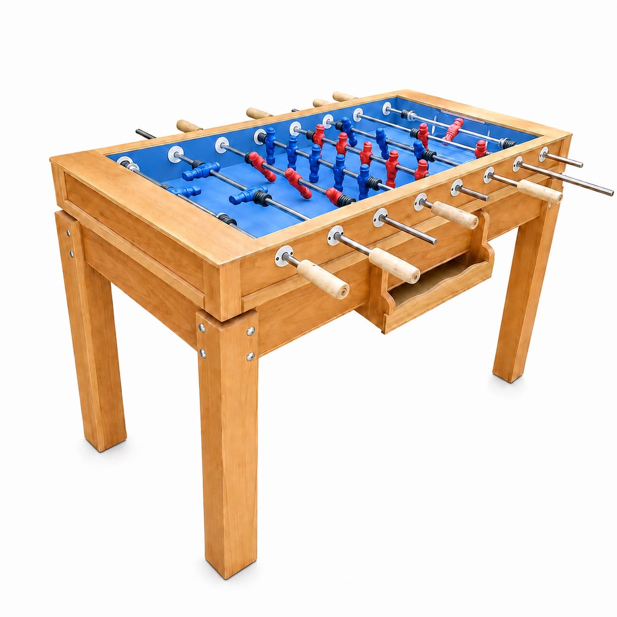 Zayn Soccer Table Baby Foot  – Blue Playing Surface