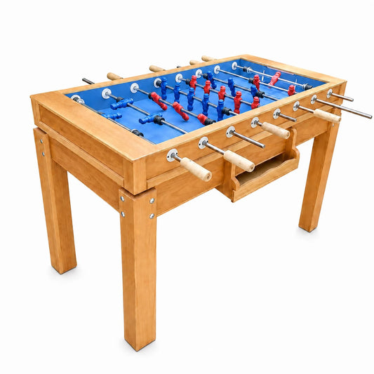 Zayn Soccer Table Baby Foot  – Blue Playing Surface