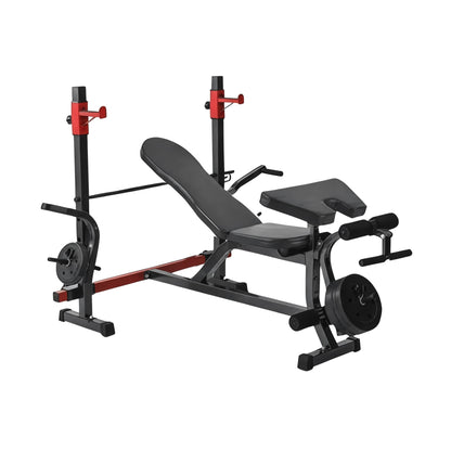 Bodyfit 6in1 Weight Lifting Bench Load 150Kg