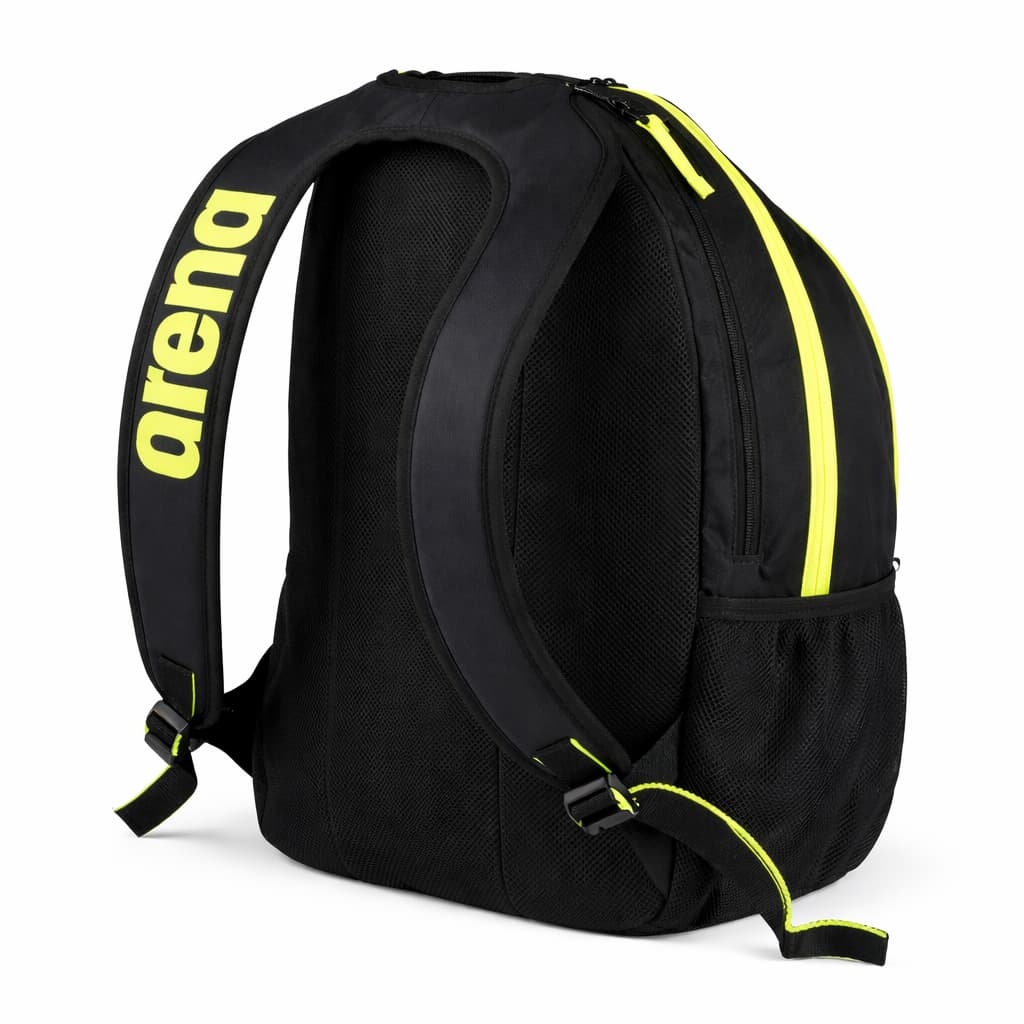 Arena Spiky Backpack Black Fluo