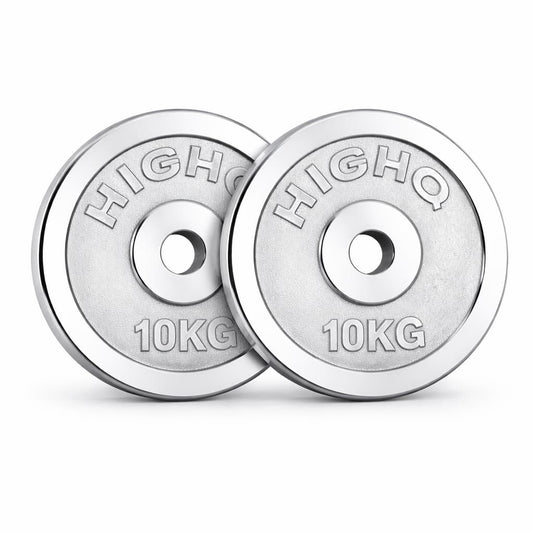 Chrome Weight Plates – Pair (25mm Bar)