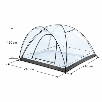 Tent LA Trekking Miami 4-Person Dome Tent