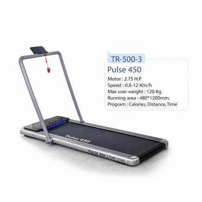 Pulse 450 Folding Treadmill – 2.75 HP Home Fitness Machine
