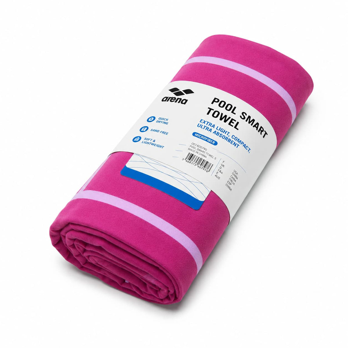 Arena Microfiber Towel – Pink