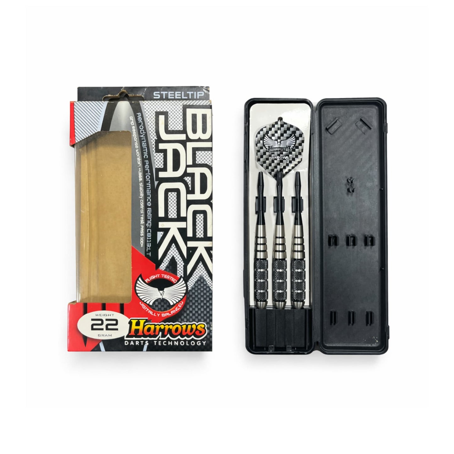 Harrows Black Jack Steel Tip Darts