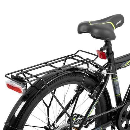 Hiland Sentry+ 20” Kids Mountain Bike – Black