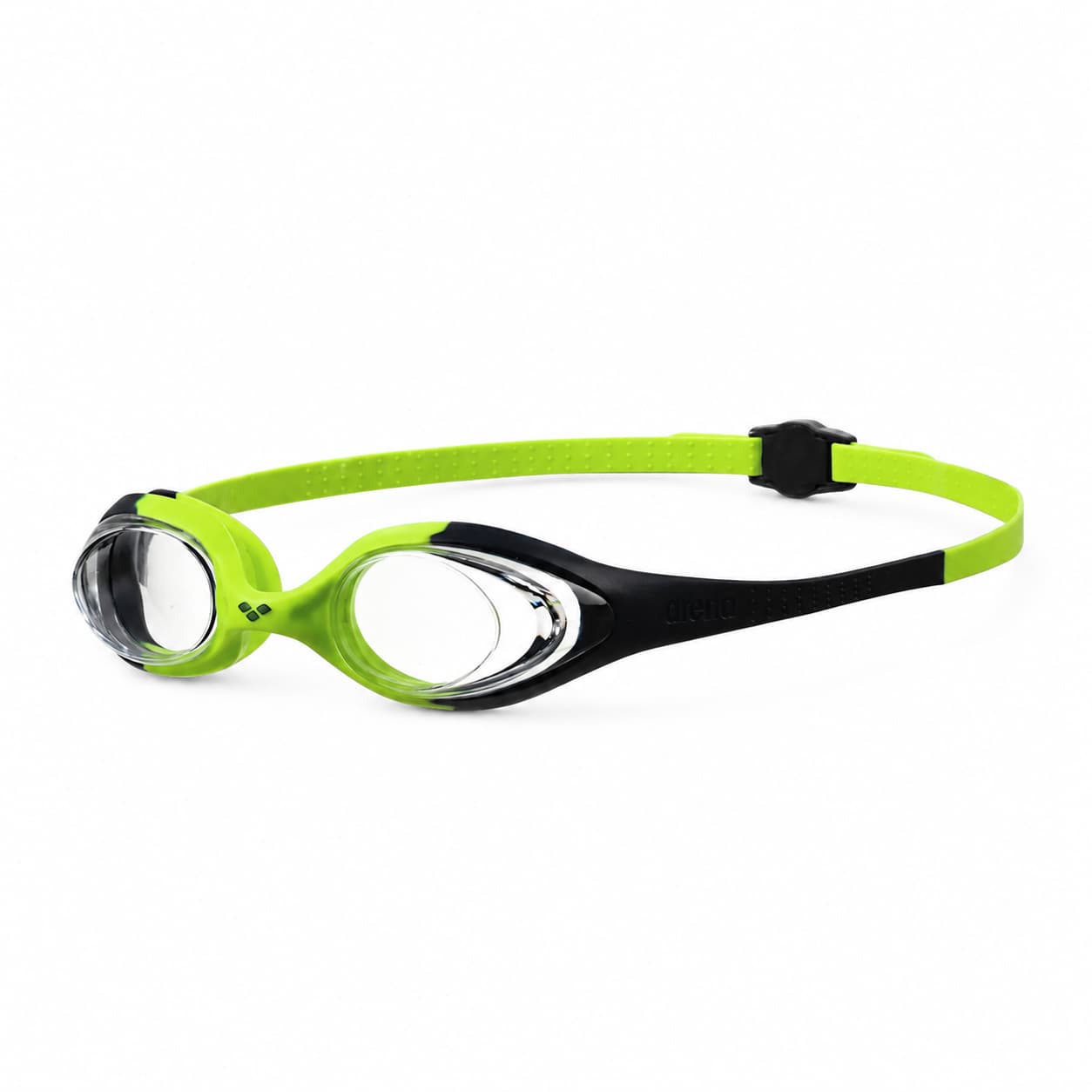 Arena Training Goggles Spider Junior Clear Black Lime