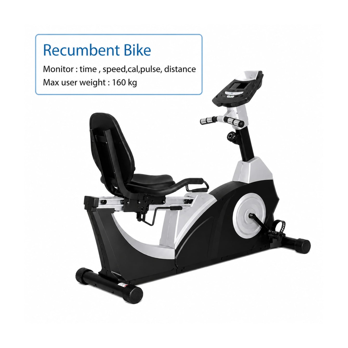 Body System Semi-Commercial Recumbent Bike – Heavy Duty Exercise Bike