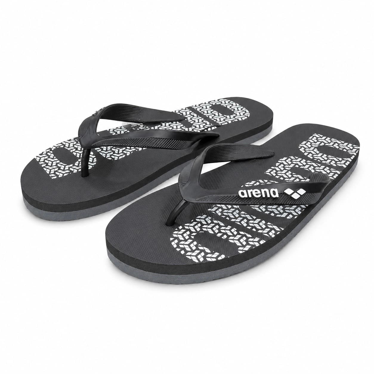 Arena Flip Flops – Black & White