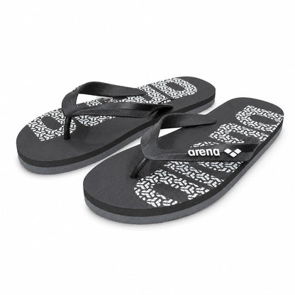 Arena Flip Flops – Black & White