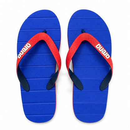 Arena JR Flip Flops – Royal Blue & Red