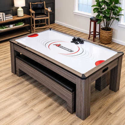 Atomic Northport 3-in-1 Game Table with Storage Benches