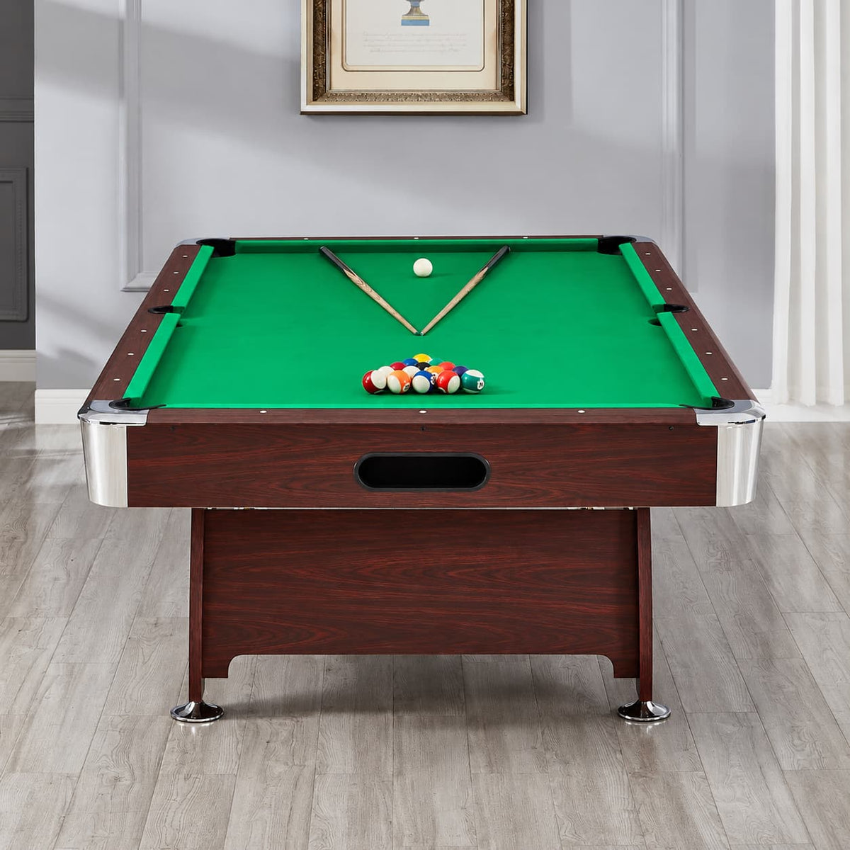 Billiard Table Classic 8 FT MDF – Green Cloth
