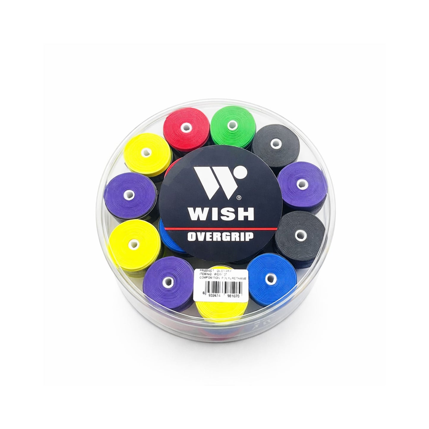 Wish Overgrip Pack of 60 – Multi Color