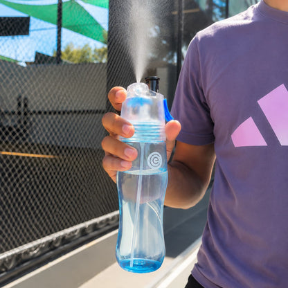Ecowellness 2-in-1 Drinking & Spray Water Bottle – 750 ml
