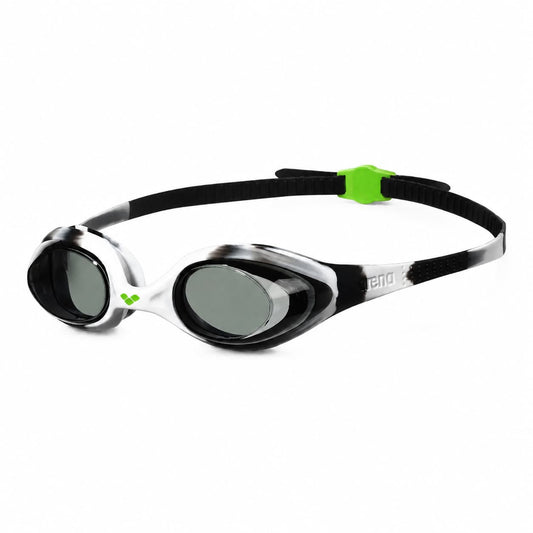 Arena Training Goggles Spider Junior Medium Black White