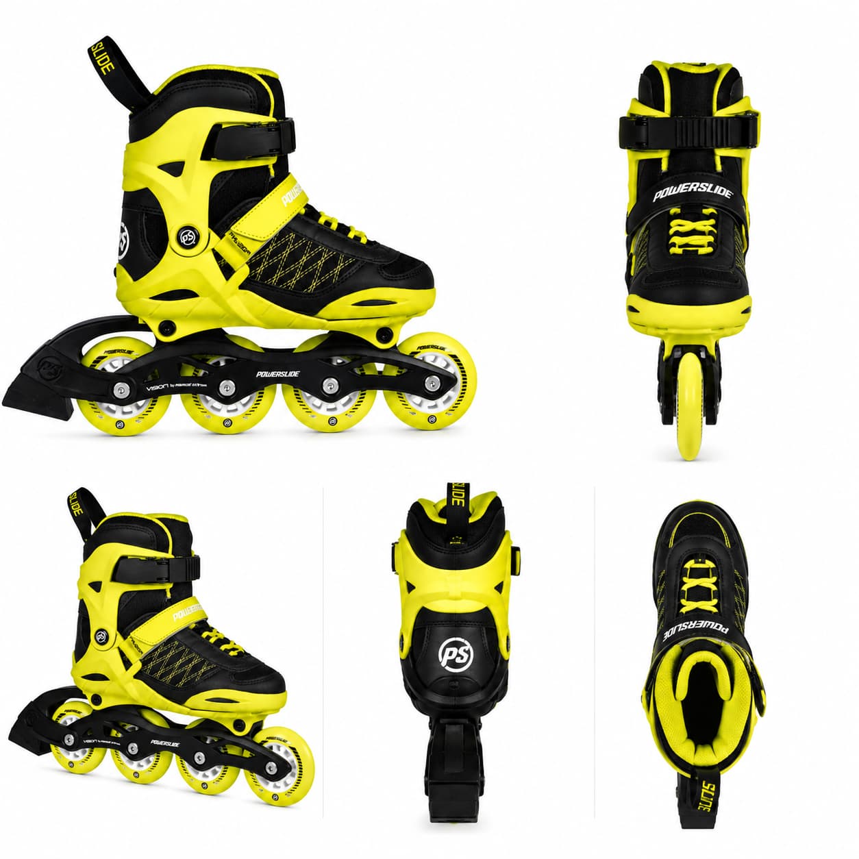 Rollers – Powerslide Phuzion Galaxy Neon/Yellow