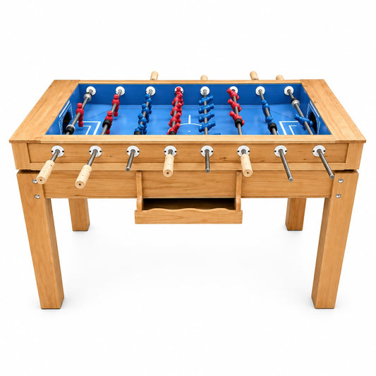 Zayn Soccer Table Baby Foot  – Blue Playing Surface